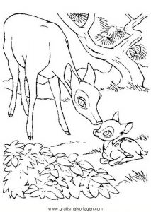 Malvorlage Bambi bambi 64