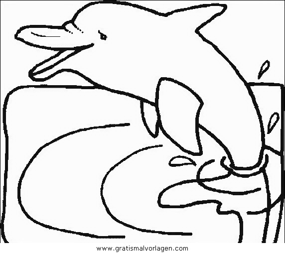 delphine 41 gratis malvorlage in delfine tiere  ausmalen