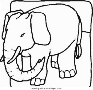 Malvorlage Elefanten elefanten 22