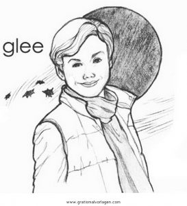 Malvorlage Glee glee 3