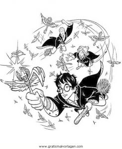 Malvorlage Harry Potter harrypotter 26