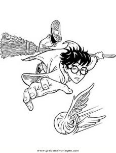 Malvorlage Harry Potter harrypotter 27