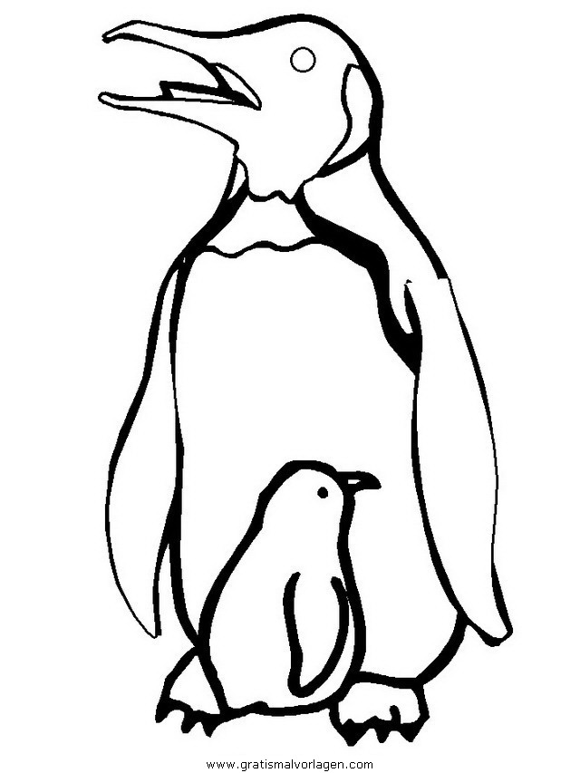 pinguine 27 gratis malvorlage in pinguine tiere  ausmalen