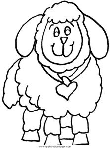 Malvorlage Schafe schafe 10