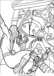 Malvorlage Spiderman spiderman 46