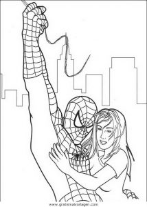 Malvorlage Spiderman spiderman 55
