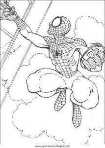 Malvorlage Spiderman spiderman 69