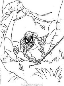 Malvorlage Spiderman spiderman 73