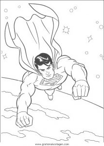 Malvorlage Superman superman 35