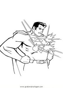 Malvorlage Superman superman 53