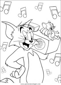 Malvorlage Tom und Jerry tom jerry 30