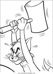 Malvorlage Tom und Jerry tom jerry 43
