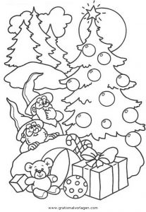 Malvorlage Weihnachtsbäume weihnachtsbaume 35