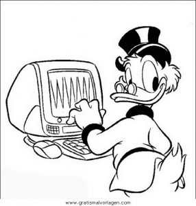 Malvorlage Donald Duck disney donaldduck 019