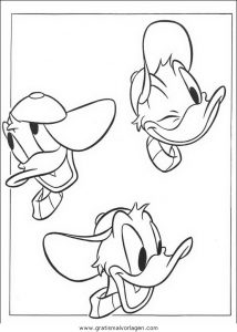 Malvorlage Donald Duck disney donaldduck 074