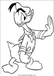 Malvorlage Donald Duck disney donaldduck 091
