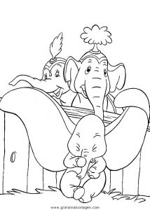 Malvorlage Dumbo dumbo 18